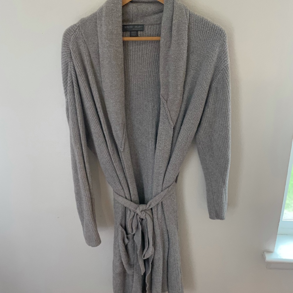 Barefoot Dreams Ribbed Cozy Chic Lite robe